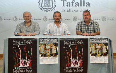 De izda a dcha.:Jacinto Goñi, Jesús Arrizubieta e Ignacio Moros
