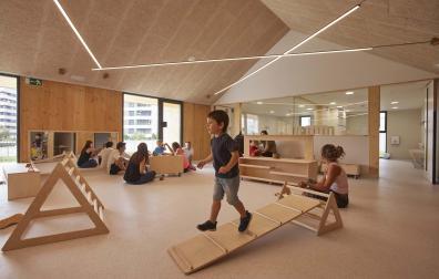 687 niños han comenzado por primera vez el curso en las escuelas infantiles del Ayuntamiento de Pamplona