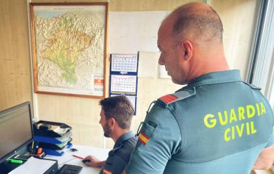 Efectivos de la Guardia Civil de Navarra y Albacete han colaborado en la investigación