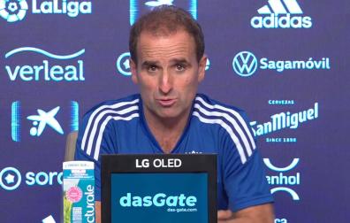 Jagoba Arrasate, en su comparecencia ante la prensa este viernes, previa al partido ante el Cádiz
