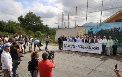 Homenaje a la Guardia Civil en Alsasua