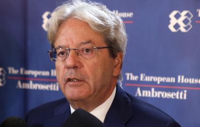 El comisario de Economía de la UE, Paolo Gentiloni