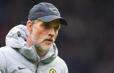 El entrenador Thomas Tuchel, durante su último partido al frente del Chelsea antes de ser despedido