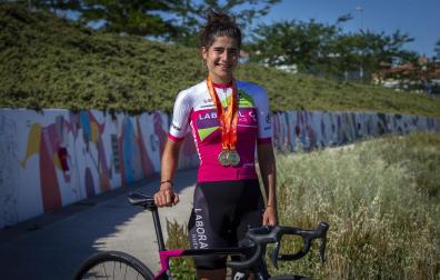 Idoia Eraso, Campeona de España sub 23 de ruta y contrarreloj.