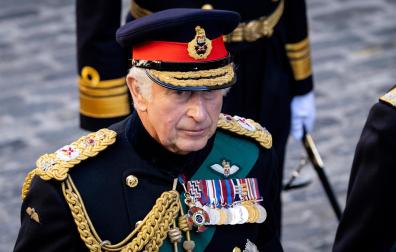 El rey Carlos III de Inglaterra