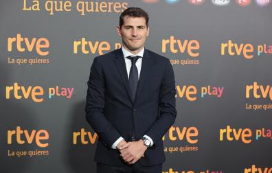 Iker Casillas, en la presentación de la nueva temporada 22-23 de RTVE