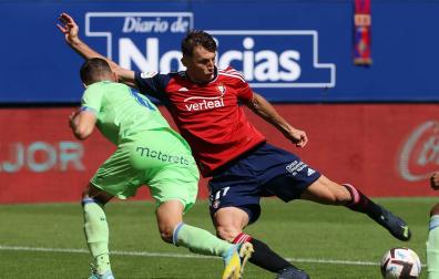 Fotos del Osasuna 0-2 Getafe de la jornada 6.