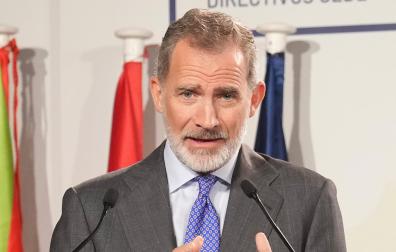 El rey Felipe VI interviene en el XXI Congreso de Directivos de la Fundación CEDE