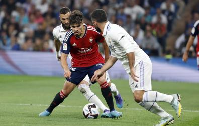 Fotos del partido que enfrentó al Real Madrid contra Osasuna este domingo 2 de octubre.