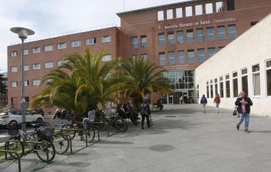 Edificio de consultas de Príncipe de Viana, junto al Hospital Universitario de Navarra