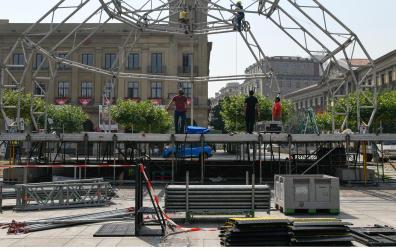 Las citas culturales, y de otro tipo, son recurrentes en pleno corazón de la capital