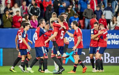 Fotos del Osasuna 1-0 Espanyol./