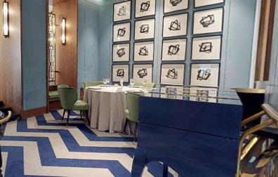Interior del restaurante Coque en Madrid
