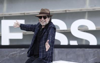 Joaquín Sabina, en la última edición del Festival de Cine de San Sebastián