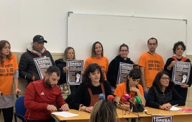 Rueda de prensa, este miércoles 9 de noviembre, de los sindicatos de la gestión deportiva