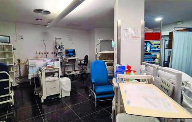 UCI pediátrica provisional del Hospital Universitario de Navarra