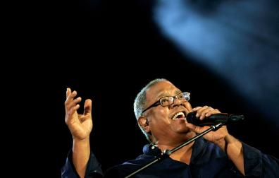 El cantautor cubano Pablo Milanés
