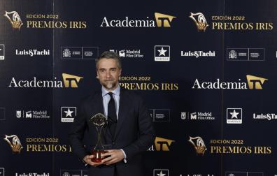 Carlos Franganillo ha recibido Premio Iris por partida doble: como mejor presentador y a mejor informativo con el TD2 Especial desde la frontera Ucrania / Polonia