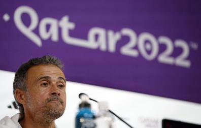 Luis Enrique, en su comparecencia previa al partido de España ante Costa Rica de este miércoles 23 de noviembre