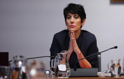 La portavoz del Gobierno foral, Elma Saiz
