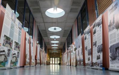 Una imagen de la exposición, que se encuentra en el edificio de los Magnolios