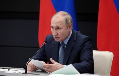 El presidente de Rusia Vladimir Putin
