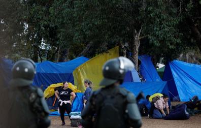 Los cientos de seguidores del expresidente Jair Bolsonaro acampados han recogido sus pertenencias y abandonado el lugar