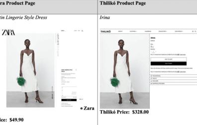 Zara denuncia a una empresa estadounidense por vender su ropa como propia a precios "exorbitados"