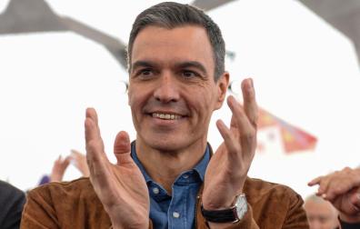 El secretario general del PSOE y presidente del Gobierno, Pedro Sánchez, ha participado este sábado en Valladolid en un acto de partido