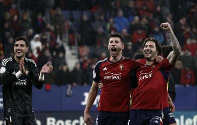 Fotos del Osasuna 2-1 Sevilla de Copa del Rey.