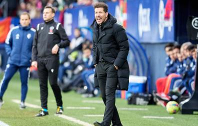 Simeone, en El Sadar