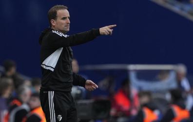 Jagoba Arrasate, entrenador de Osasuna