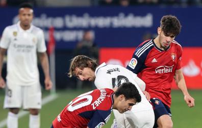Fotos del Osasuna 0-2 Real Madrid./