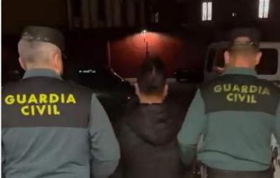 Momento de la detención