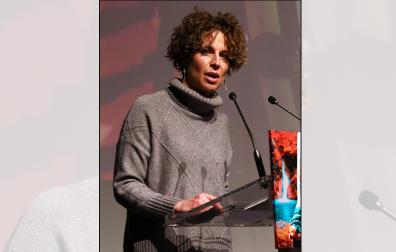 Lucía Echegoyen Ojer es alcaldesa del Ayuntamiento de Sangüesa.
