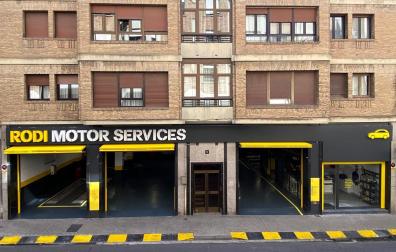El nuevo taller de Rodi Motor Services en la calle Navarro Villoslada número 13
