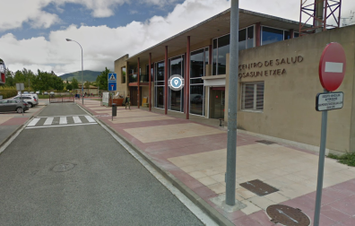 Imagen del centro de salud de Noáin, lugar próximo al atropello