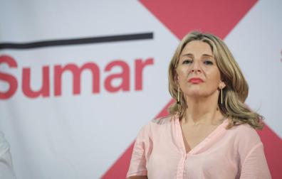 Yolanda Díaz, este sábado en Las Palmas de Gran Canaria