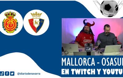 Mallorca - Osasuna, en Twitch y YouTube