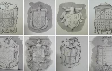Escudos desaparecidos en Pamplona en el último medio siglo