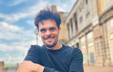 Miguel Tantos, en Alexandra Palace de Londres, muy cerca de donde vive