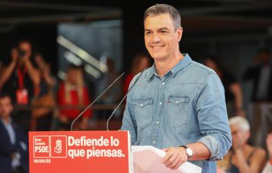 Pedro Sánchez, en Gran Canaria