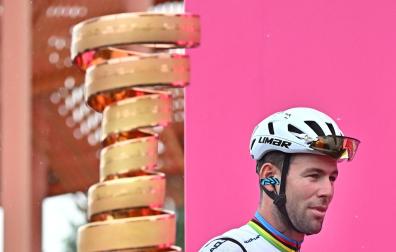 Mark Cavendish, fotografiado en este Giro 2023