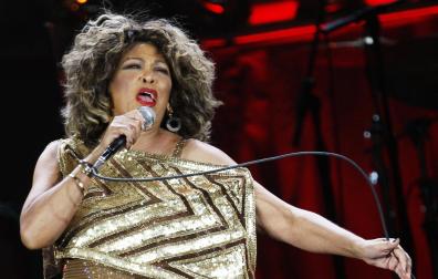 Tina Turner, en un concierto en Suiza