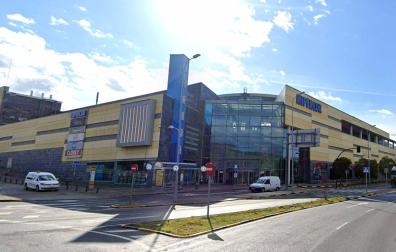 Vista del centro comercial Itaroa, donde ocurrió el suceso