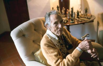 Fotografía de archivo (19/02/2018), del poeta y dramaturgo Antonio Gala que ha fallecido este domingo a los 92 años en Córdoba