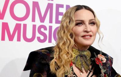 La cantante Madonna en una de sus últimas apariciones en un evento de la revista Billboard
