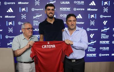 Luis Sabalza, Alejandro Catena y Braulio Vázquez