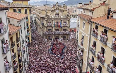 Chupinazo San Fermín 2023.