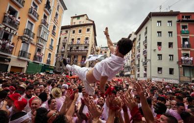 Chupinazo San Fermín 2023.